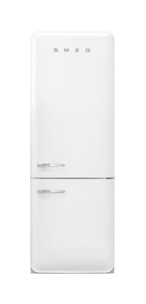 Smeg FAB38RWH5 Kühl-Gefrierkombination – Kühlschrank mit Gefrierfach freistehend – weiss