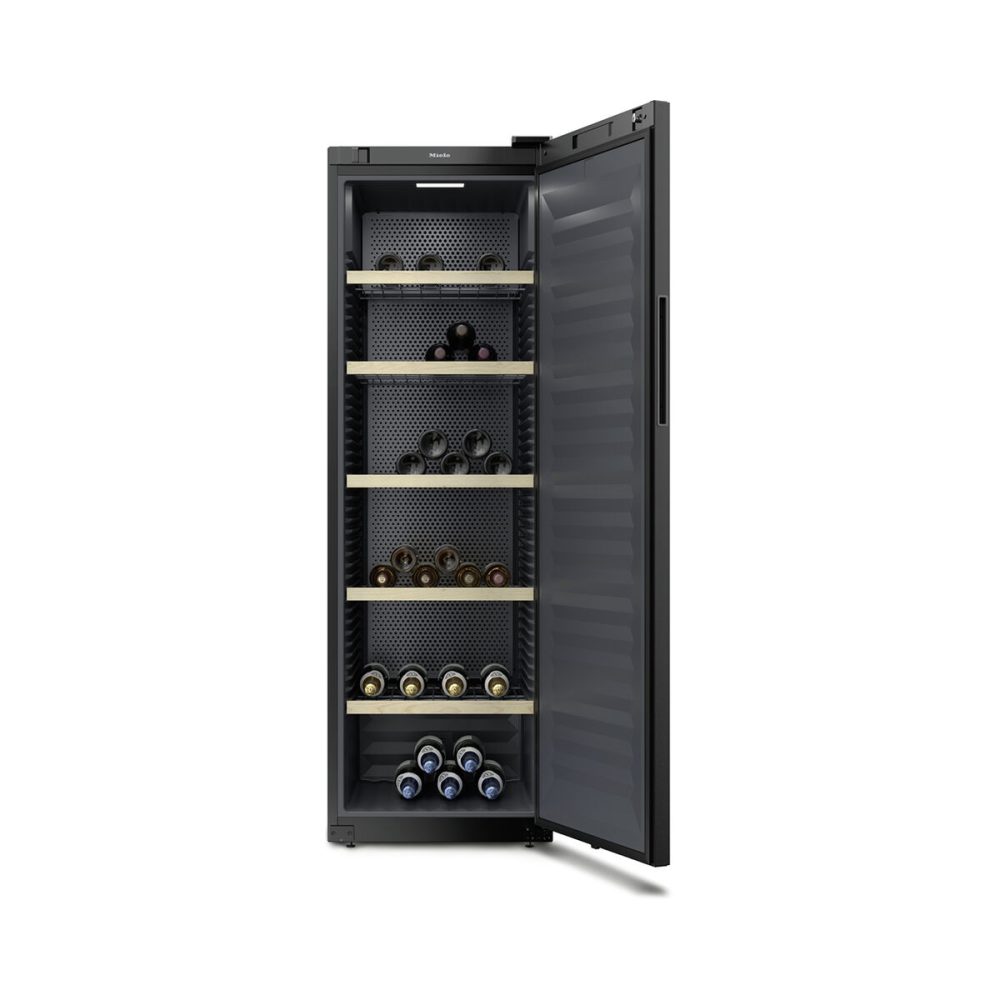 Miele KWT 4584 E schwarz Weinkühlschrank – Weinkühlschrank freistehend