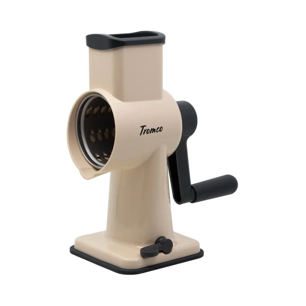 Tromco Classic Trommelraffel-Set Beige