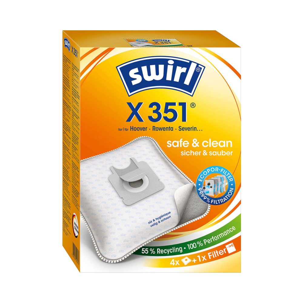 Swirl X 351 Staubsaugerbeutel 4 St.