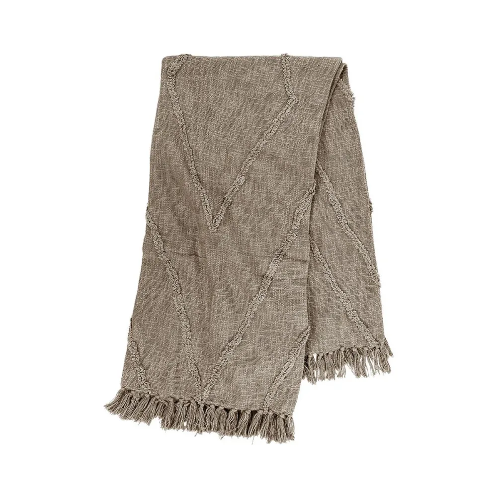 Tiseco 3461TAUPE Decke Taupe