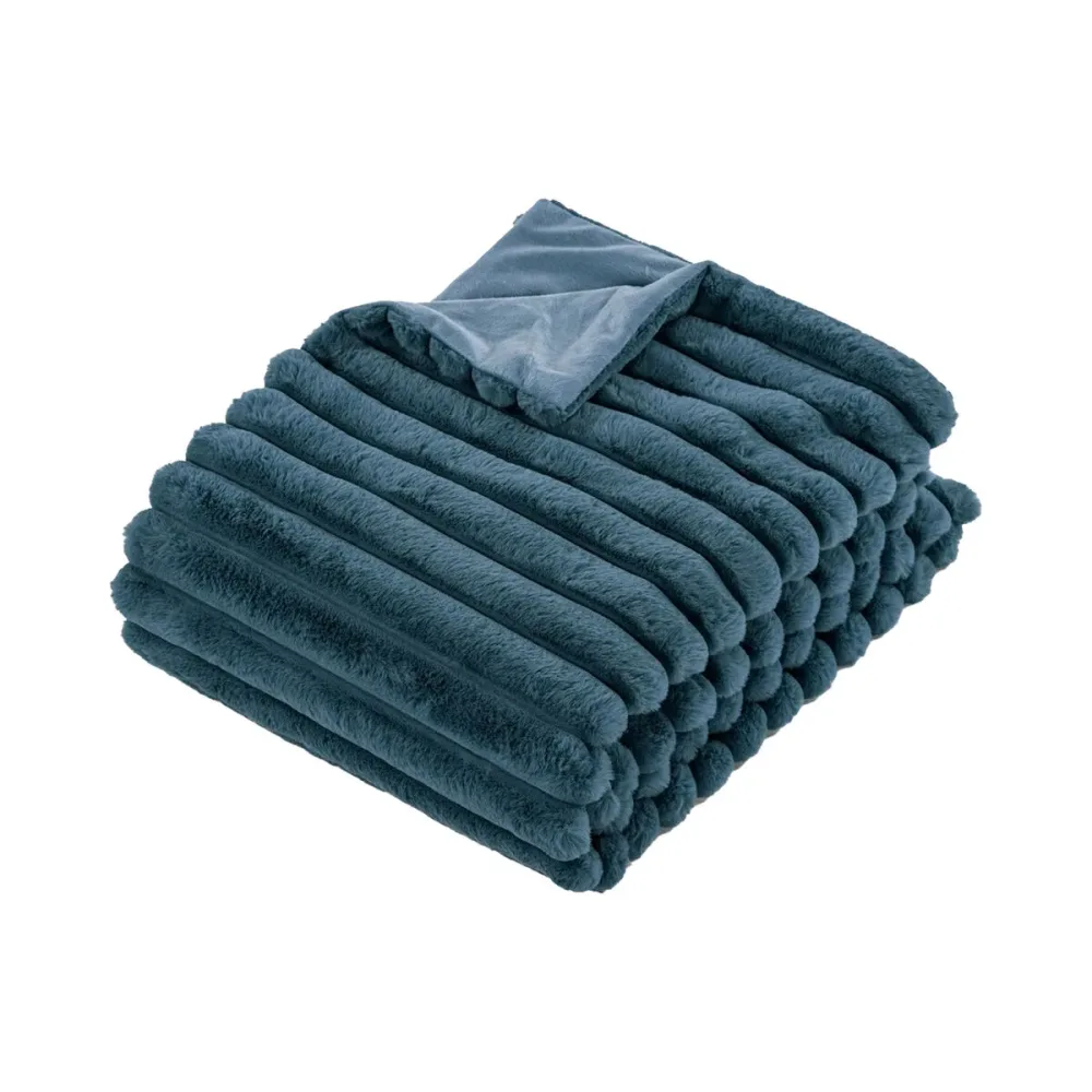 Tiseco 3524BLUEFUSION Decke Dunkelblau