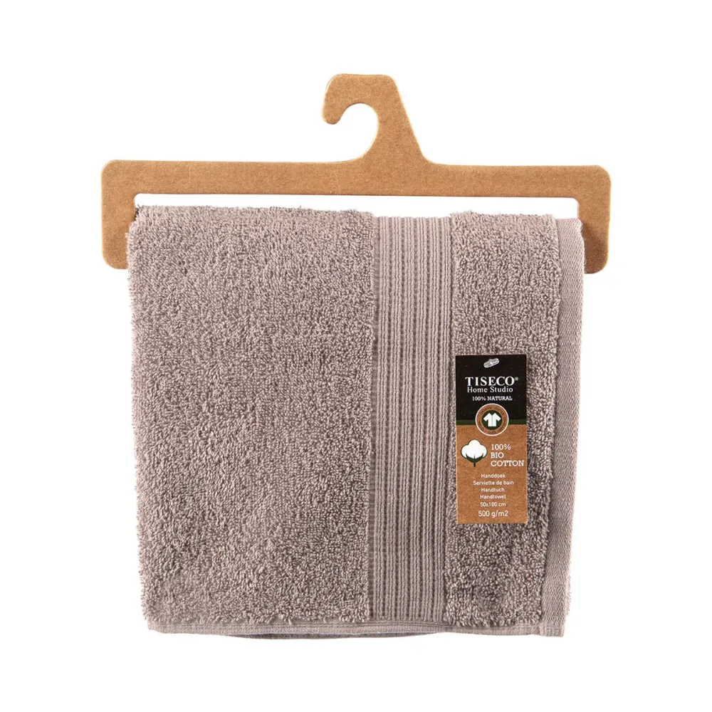Tiseco 3543TAUPE Handtuch Taupe