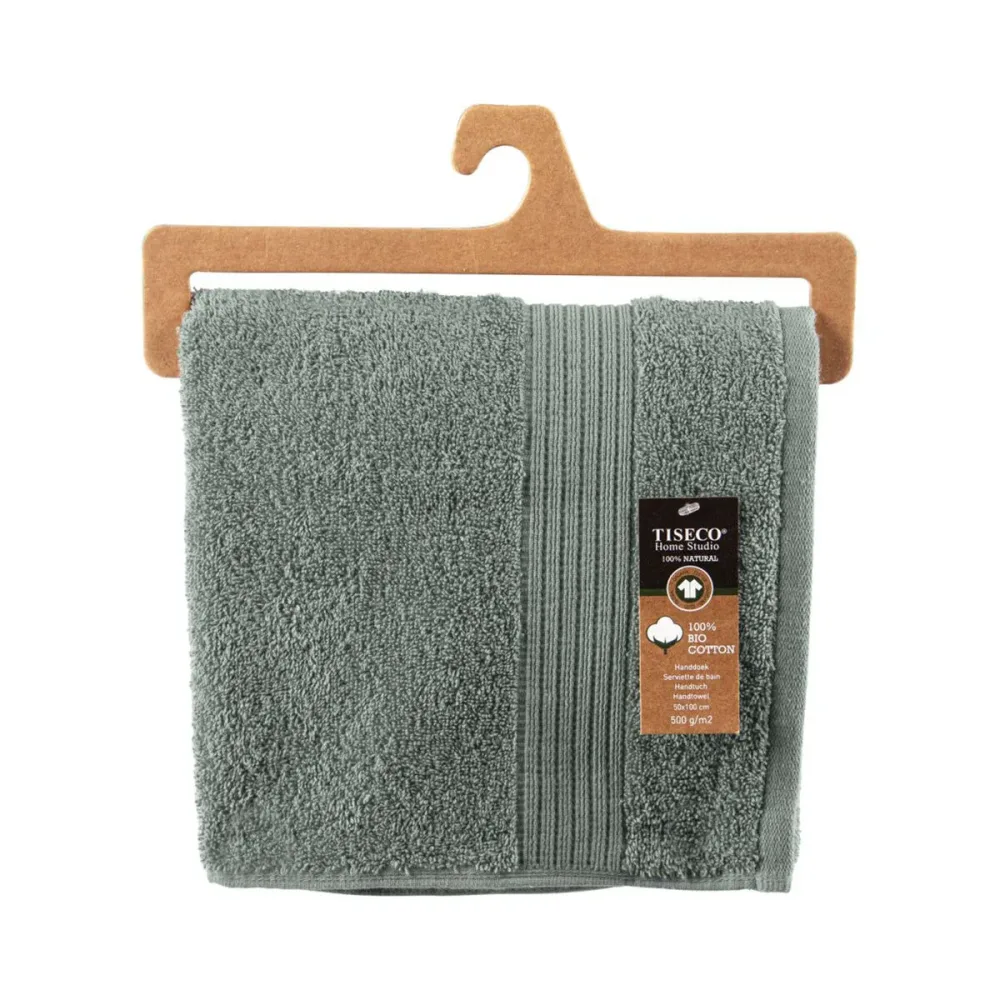 Tiseco 3543SAGEGREEN Handtuch Grün