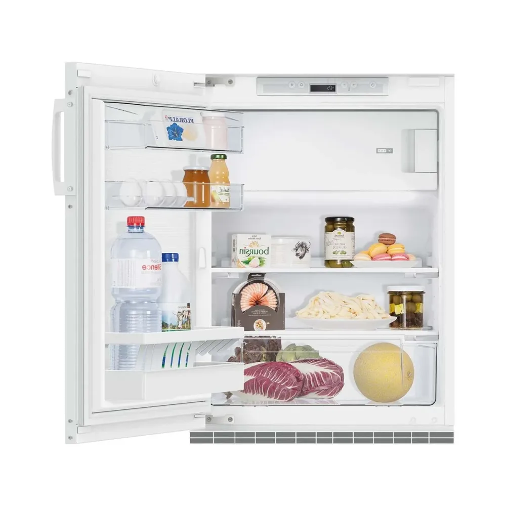 Sibir Komfort weiss links Einbau Kühlschrank 55cm dekorfähig – Einbaukühlschrank 55 cm dekorfähig