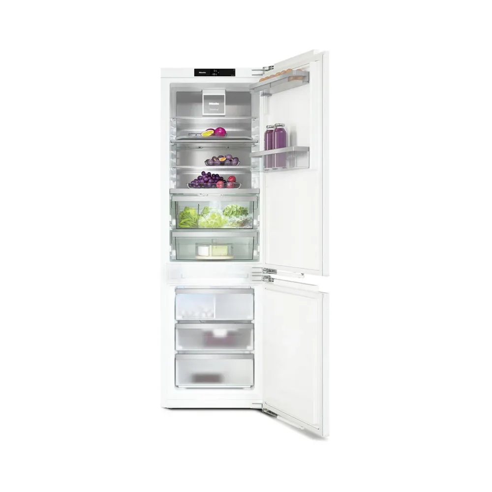 Miele KFN7795C RE Kühlschrank mit Gefrierfach vollintegriert – Einbaukühlschrank mit Gefrierfach 60 cm vollintegriert