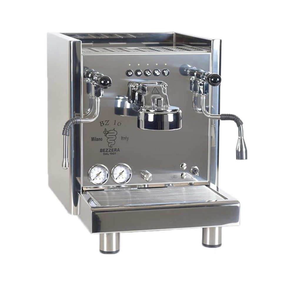 Bezzera BZ16 DE Top Siebträger – Siebträgermaschine/Espressomaschine – edelstahl