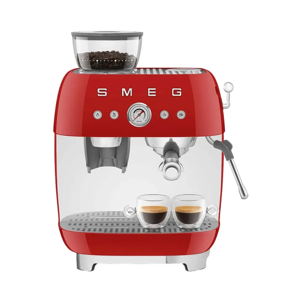 Smeg Espressomaschine Egf03Rdeu Rot