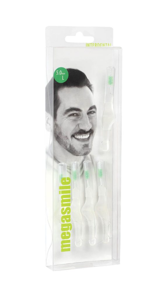 Megasmile L Interdentalbürste – Ersatzbürste/Zahnpflege Zubehör – weiss