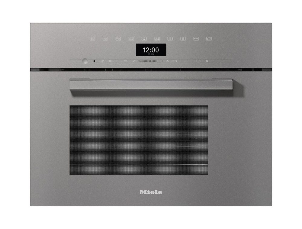 Miele DGM 7440-60 GR Dampfgarer mit Mikrowelle – Einbau Steamer 60 cm – graphitgrau