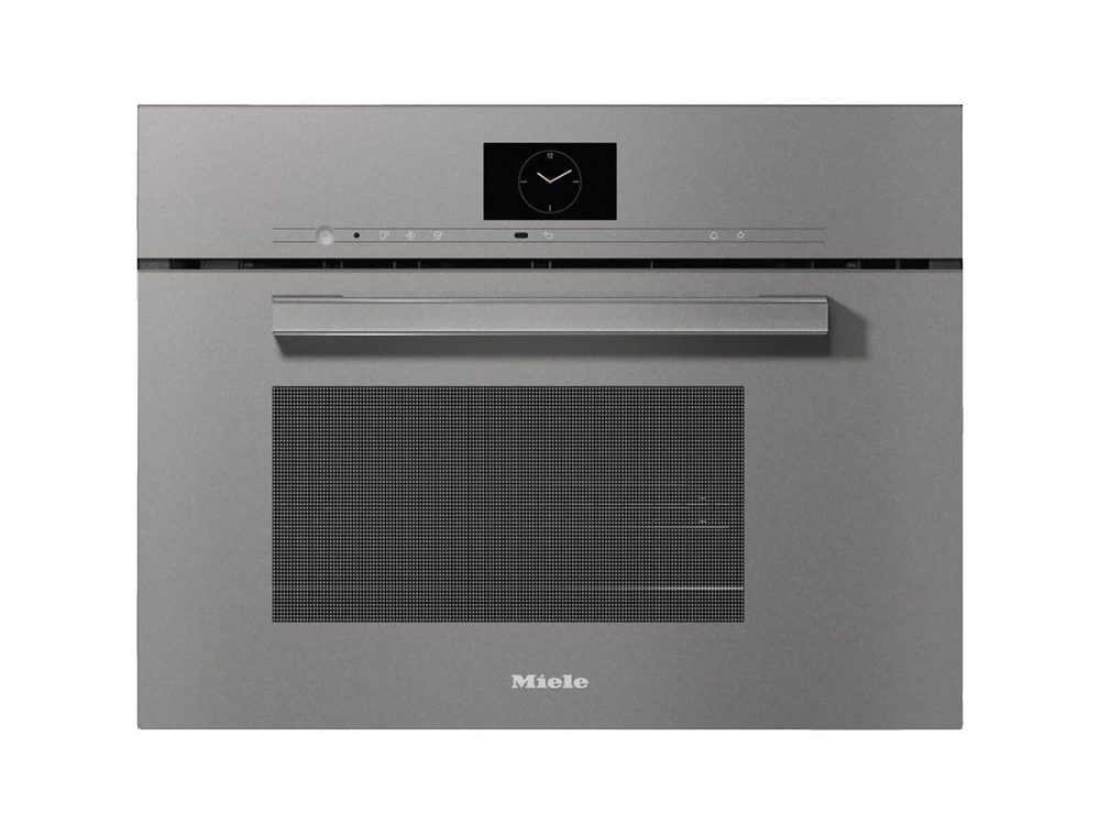 Miele DGM 7640-60 GR Dampfgarer mit Mikrowelle – Einbau Steamer 60 cm – graphitgrau