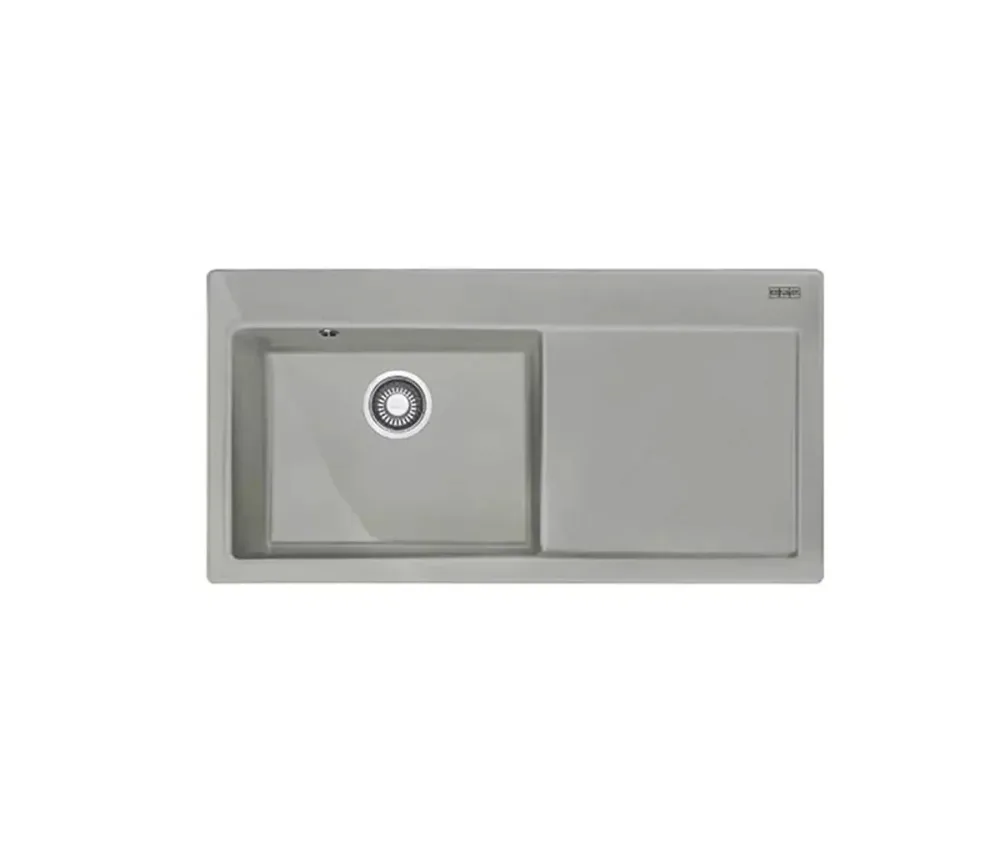 Franke Mythos MTK 611-100 3  Spülbecken Perlgrau matt