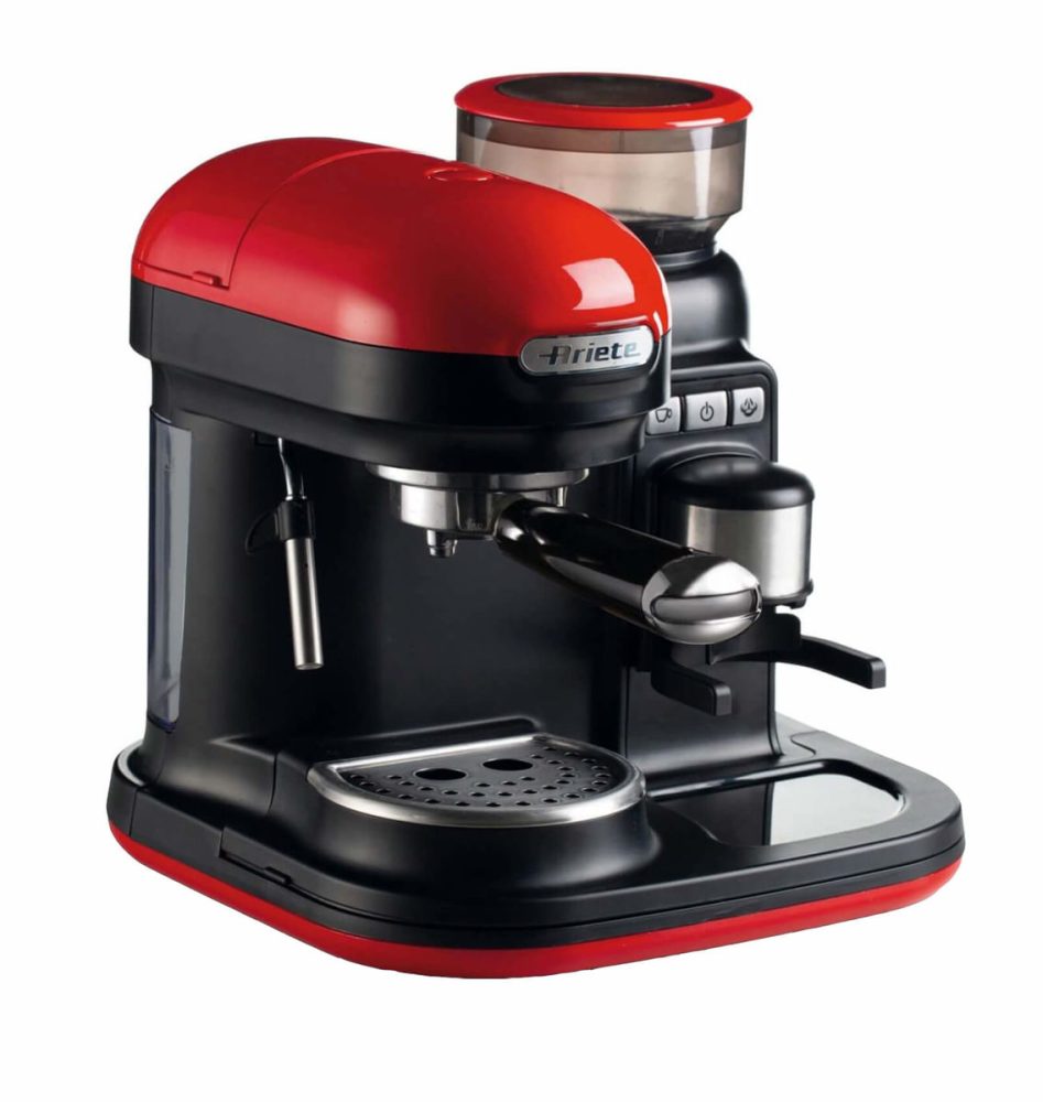 Ariete, HOME & LIVING, Kaffeemaschine - Moderna - Rot, Produkte & Wohnen, Household & Kitchen, Kaffee- & Teemaschinen, SiebtrÃ¤germaschine
