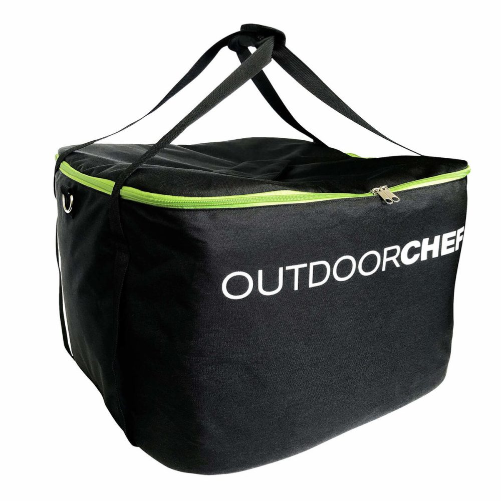 OUTDOORCHEF Camping Bag – Grillabdeckung/Grill Abdeckhaube – schwarz