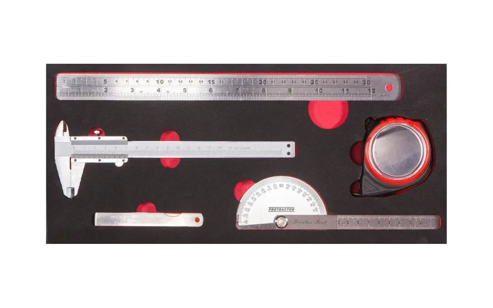 Wheely Messinstrument Set 5-teilig Zubehör