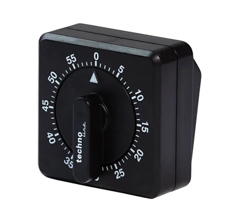 Technoline KZW ANALOG Küchentimer schwarz