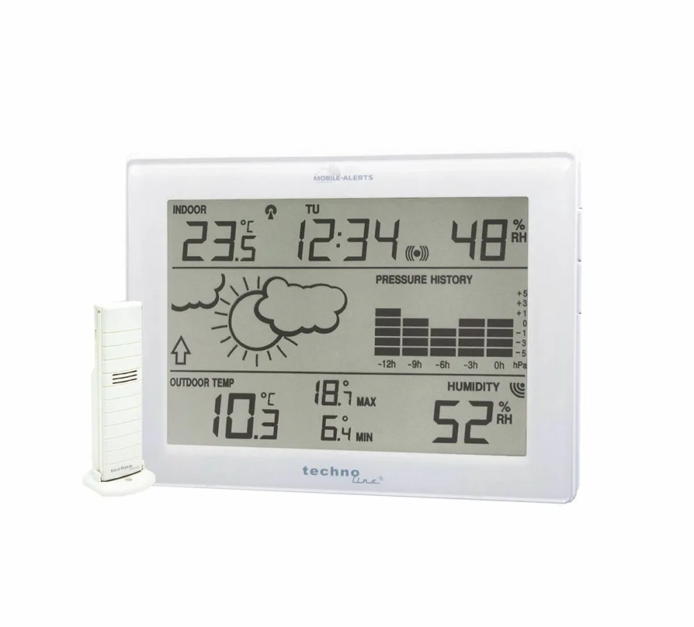 Techno Line Mobile Alerts MA 10410 Mobile Alerts MA 10410 Funk-Wetterstation Anzahl Sensoren max. 1