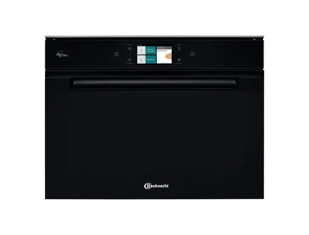 Bauknecht ECSK11 F845 CH Schwarz Einbau Backofen 60cm – Kombisteamer 60 cm