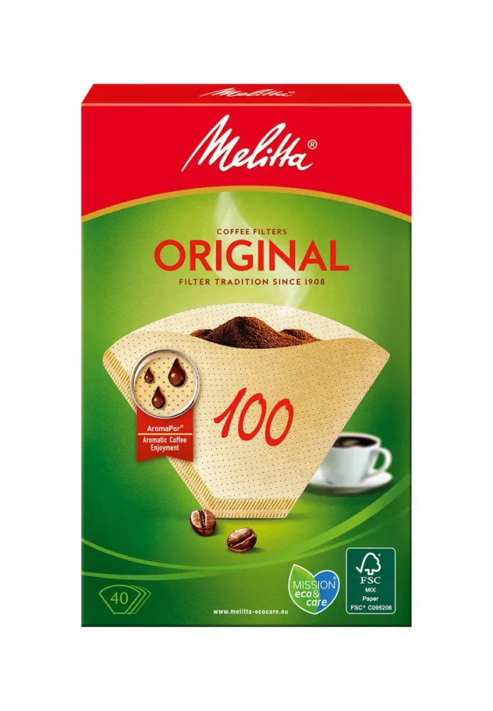 Melitta Filtertüten 100 / 40 Stk. Zubehör
