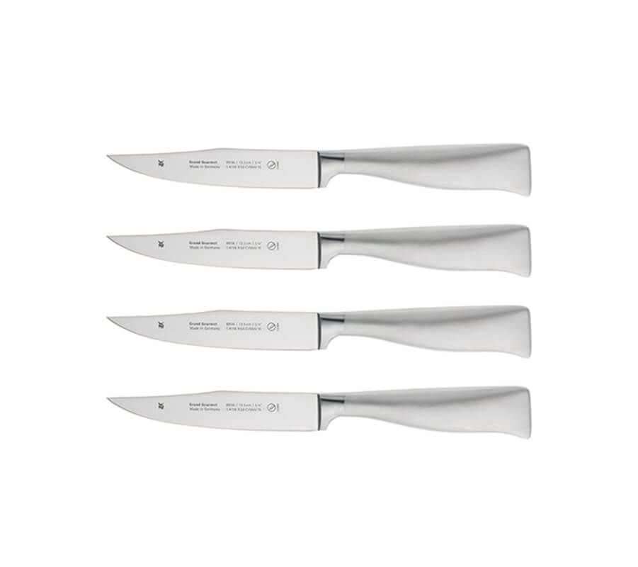 WMF Grand Gourmet 1889569992 Steakmesser – Küchenmesser – silber