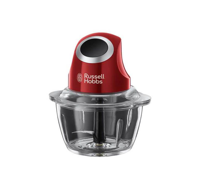 Russell Hobbs - 24660-56 Desire - Mini Zerkleinerer, 200W, 0.5Lt, Rot Bunt, One Size