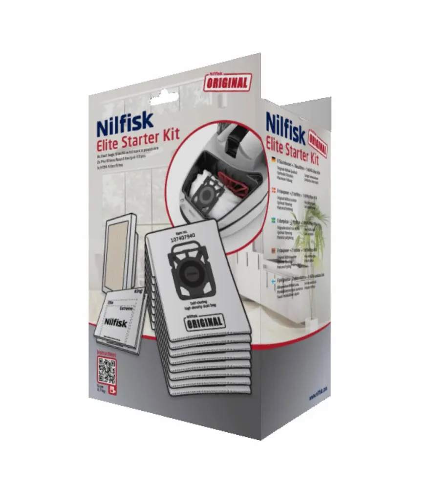 Nilfisk Starter Kit ELITE – Saugschlauch/Saugrohr