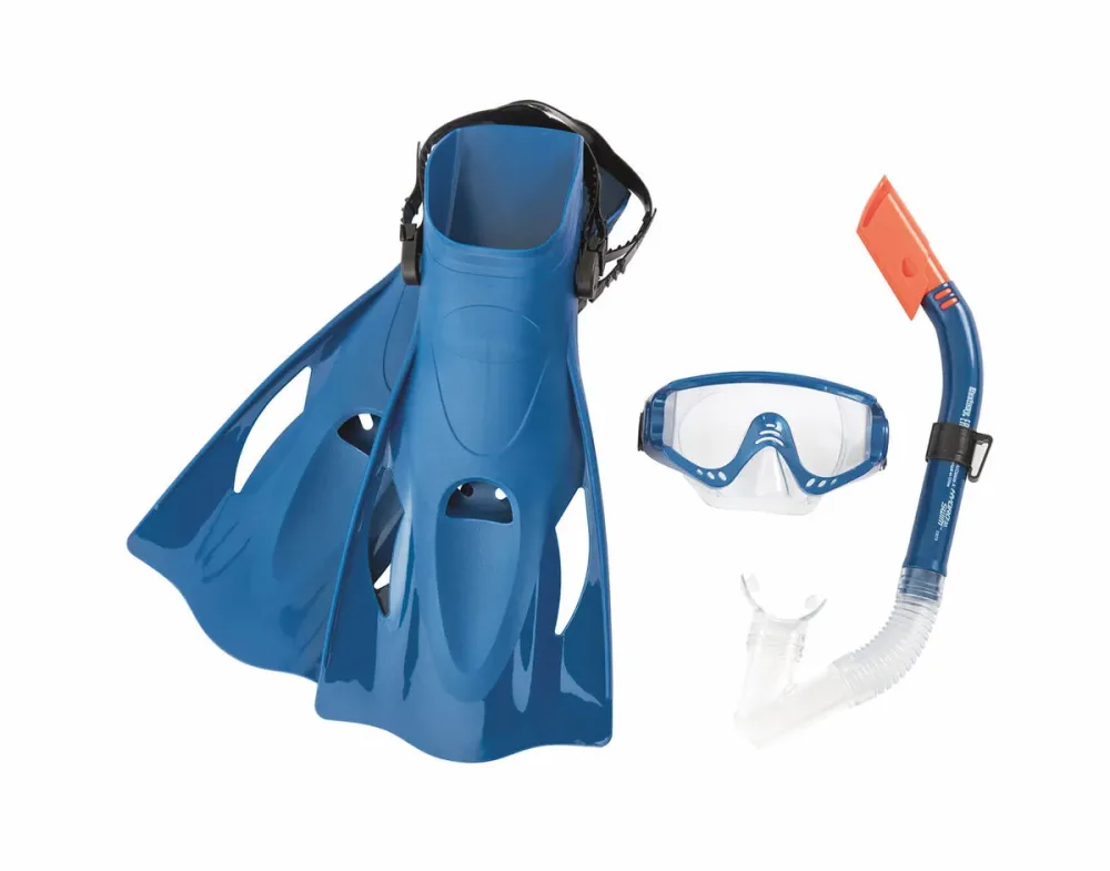 Bestway Hyrdo-Swim Meridian Schnorchelset blau