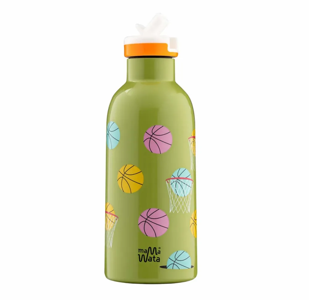 Mama Wata Thermosflasche 470ml Basketball