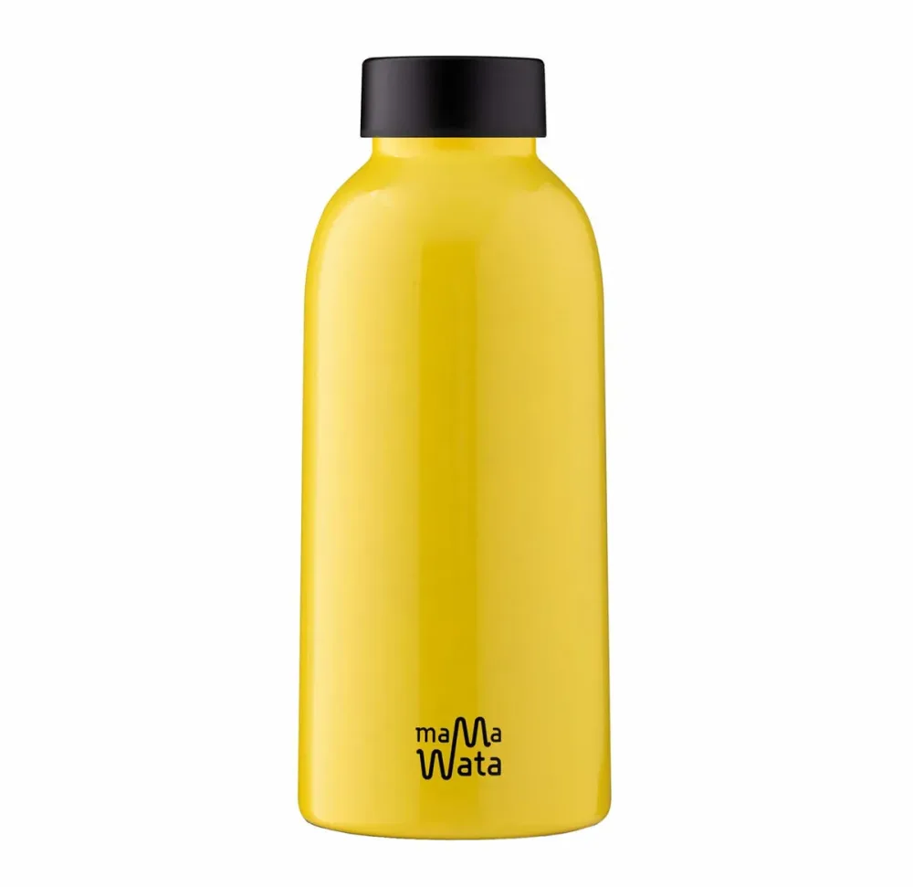 Mama Wata Thermosflasche 470ml gelb