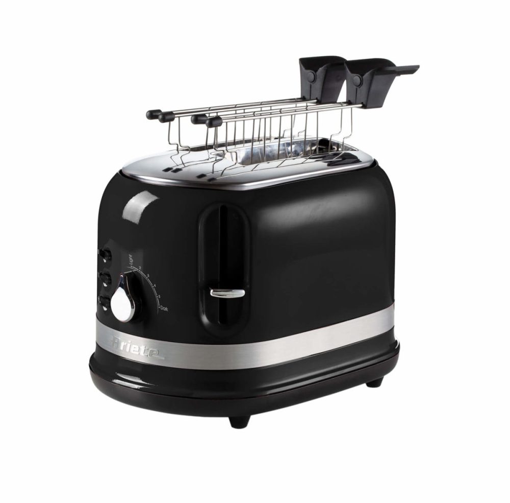 Ariete, HOME & LIVING, Toaster mit Klemmen - Moderna - Schwarz, Produkte & Wohnen, Household & Kitchen, KÃ¼chenkleingerÃ¤te, Toaster