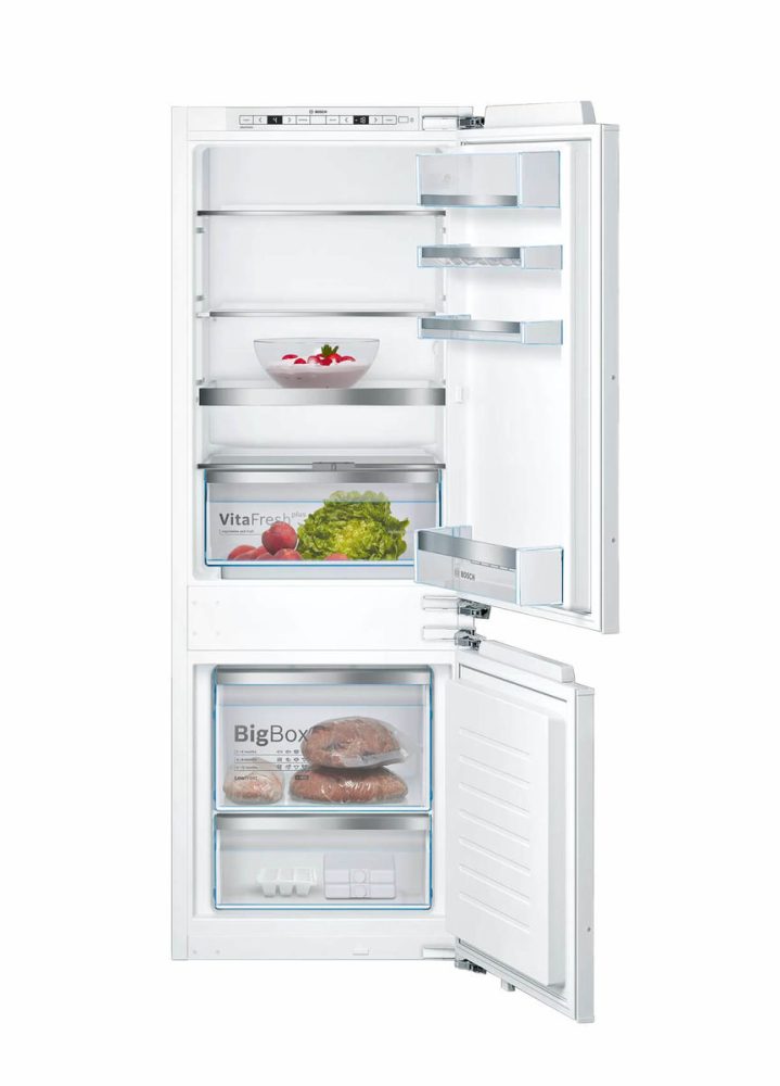 Bosch KIS77AFE0 Kühlschrank rechts Kühlschrank mit Gefrierfach vollintegriert – Einbaukühlschrank mit Gefrierfach 60 cm vollintegriert