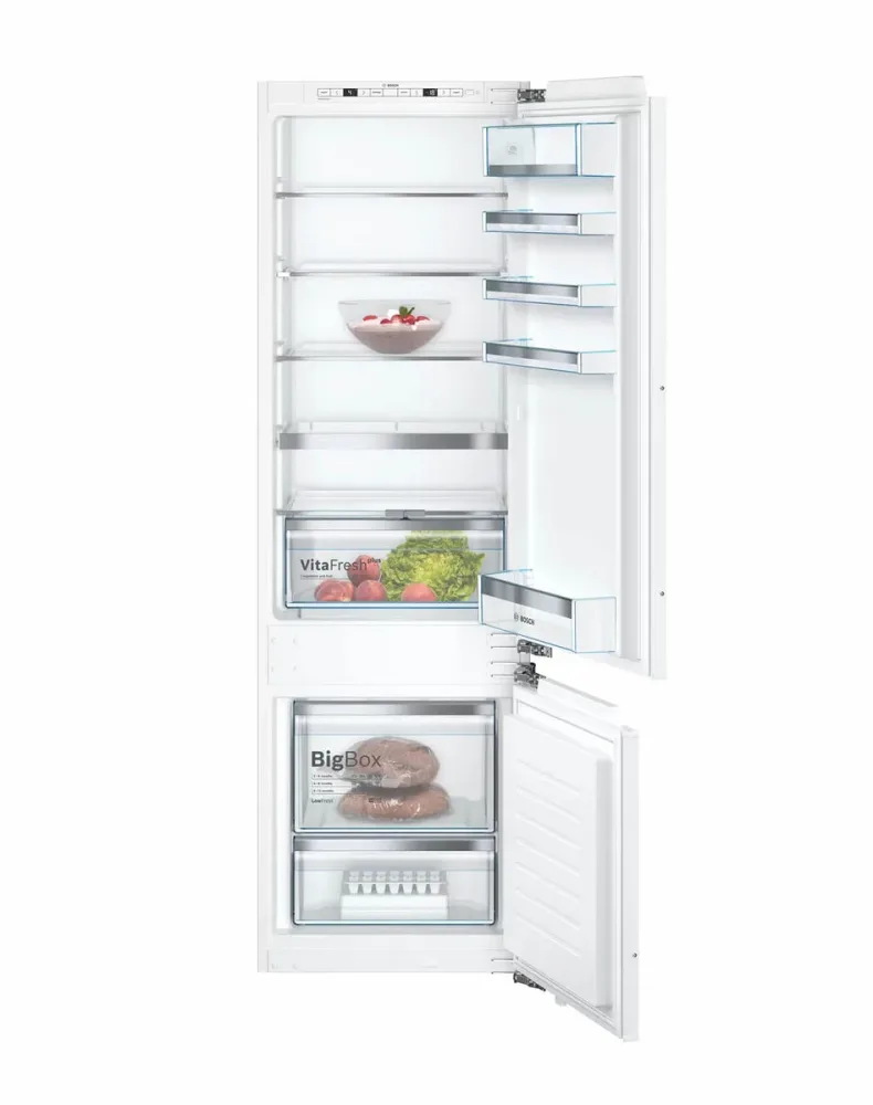 Bosch KIS87ADE0H Einbau Kühlschrank 60cm vollintegriert – Einbaukühlschrank mit Gefrierfach 60 cm vollintegriert