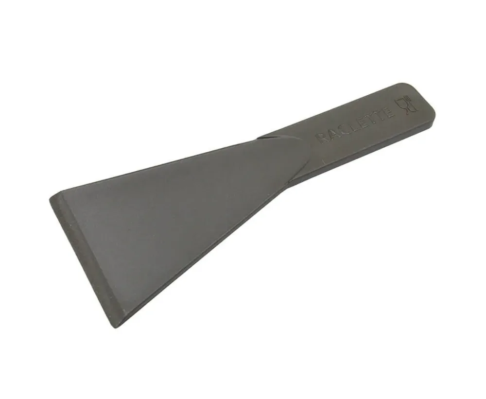 Heidi Cheese Line Spatula 4 teilig. Zubehör Raclette- Spachteln – Raclette Zubehör/Fondue Zubehör – schwarz matt