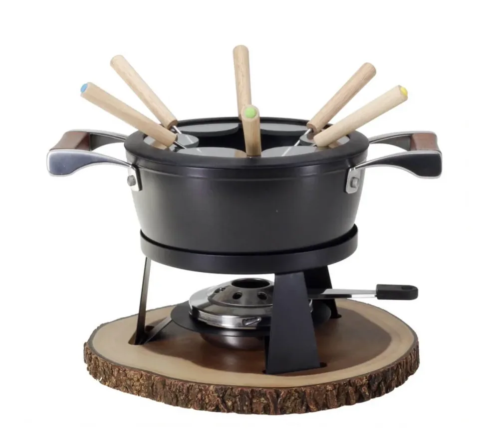 Nouvel Antik Fondue-Set 9-teilig