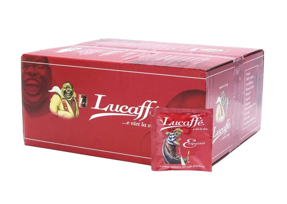 Lucaffe Venturelli Ese Pads 44mm Exquisit Espresso 150 Stück Portionen – Diverse Kaffeekapseln/Kaffeepads