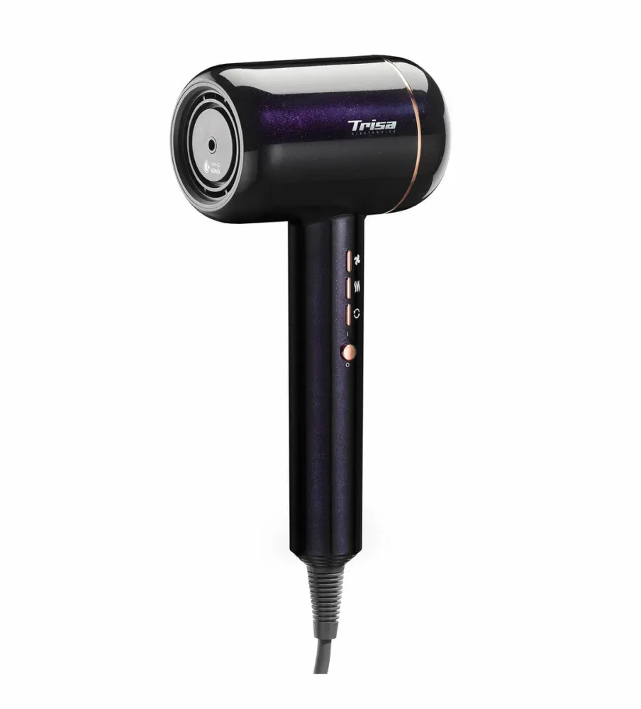 Trisa Ultra Ionic Pro blau Haartrockner – Haarföhn/Haartrockner – violett