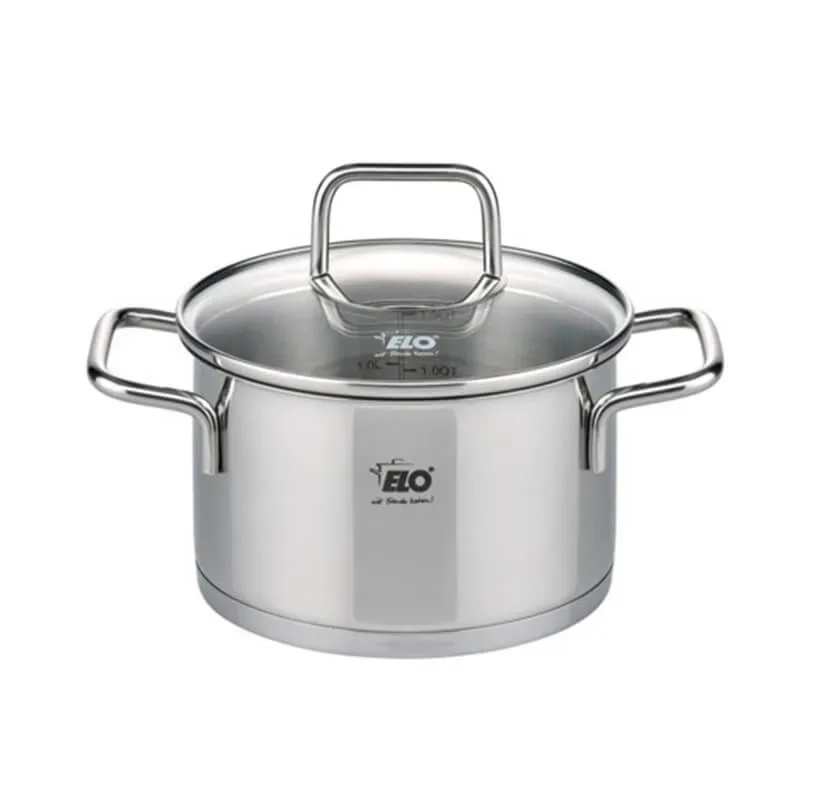 ELO Citrin Kochtopf mit Deckel 16cm