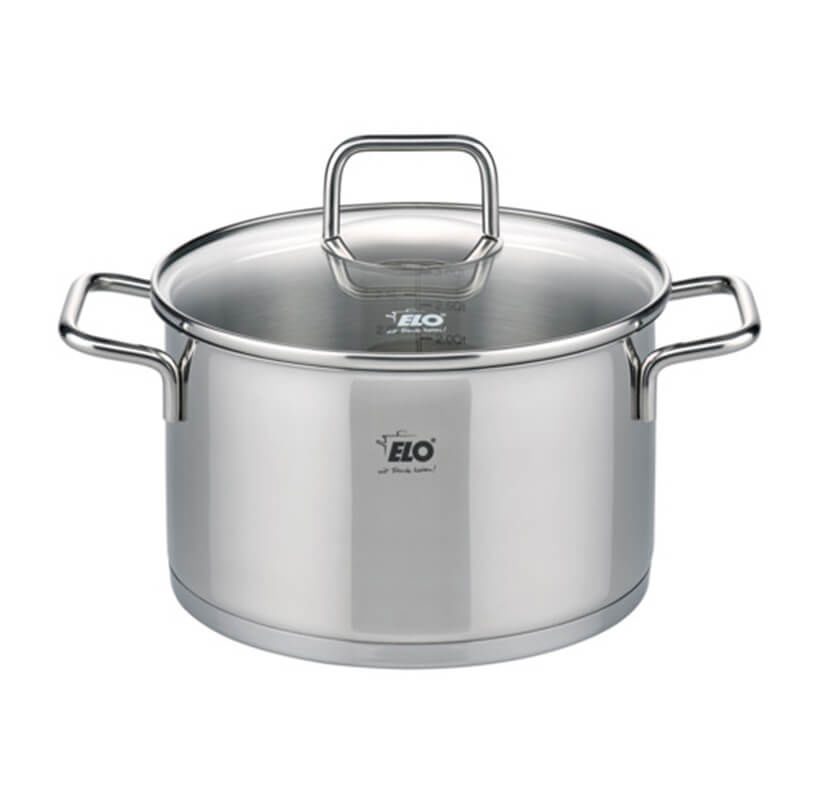 ELO Citrin Kochtopf mit Deckel 20cm