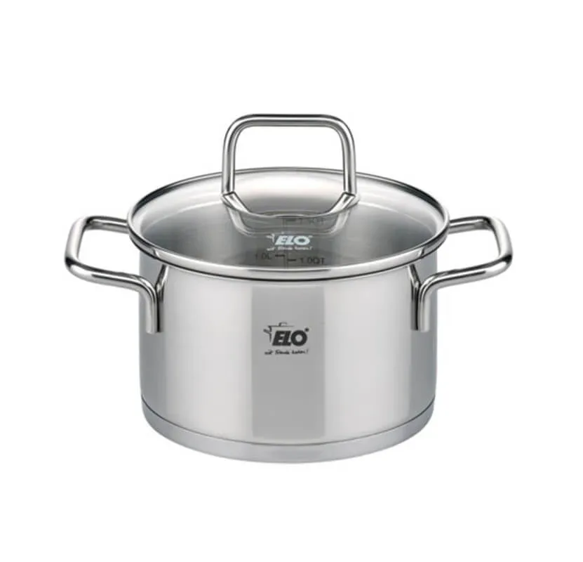 ELO Citrin Kochtopf mit Deckel 14cm