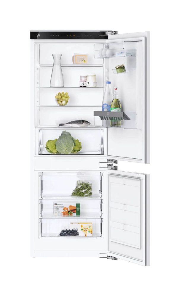 V-ZUG CombiCooler V2000 152NI 5110700000 Kühlschrank mit Gefrierfach vollintegriert – Einbaukühlschrank mit Gefrierfach 55 cm vollintegriert