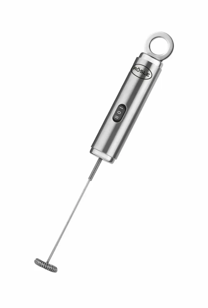Rösle Multischäumer silber – Milchaufschäumer/Milchschäumer