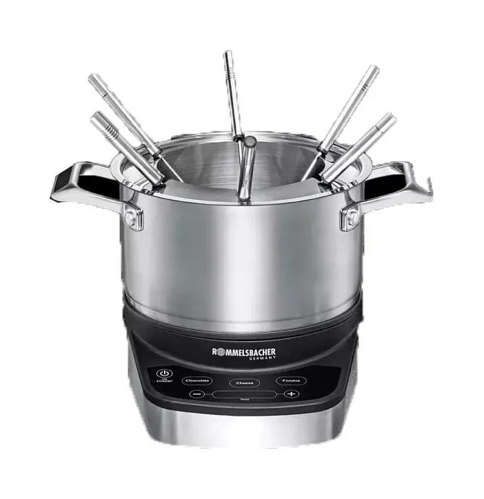 Rommelsbacher F 1200 Fondue Set edelstahl
