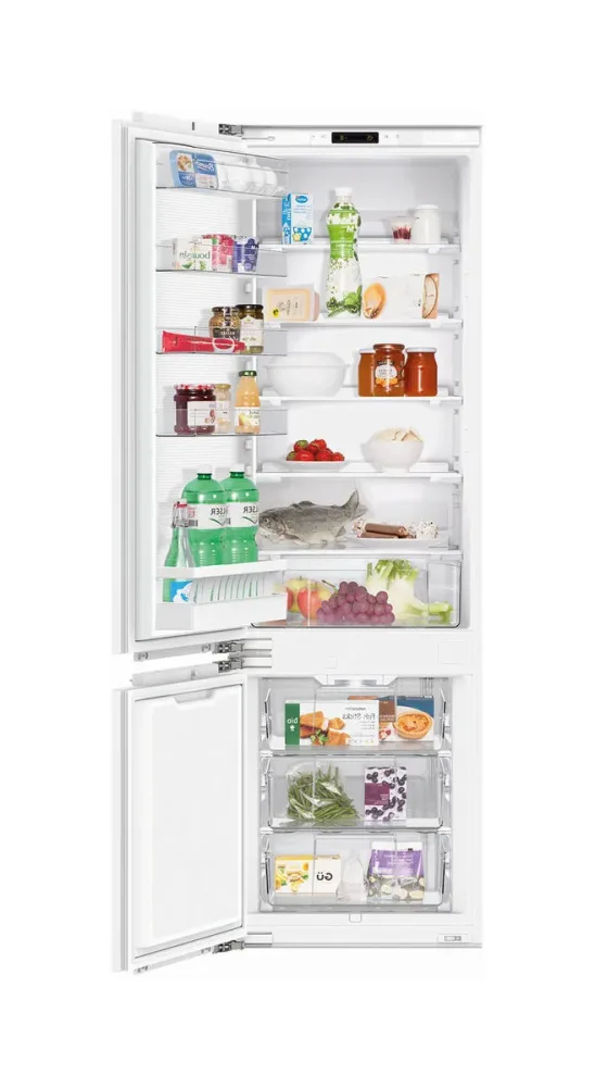Sibir Prestige 513112 Kühlschrank mit Gefrierfach vollintegriert – Einbaukühlschrank mit Gefrierfach 55 cm vollintegriert
