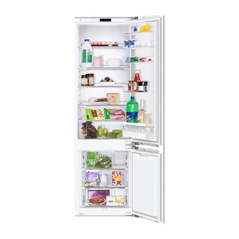 Sibir Prestige 513115 Kühlschrank mit Gefrierfach vollintegriert – Einbaukühlschrank mit Gefrierfach 55 cm vollintegriert