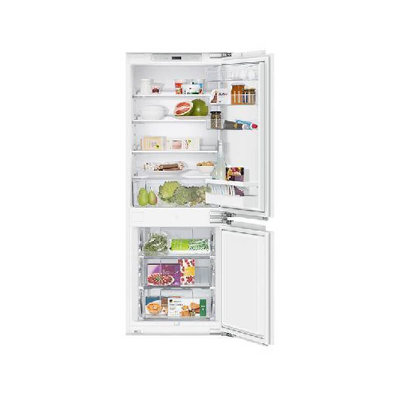 Sibir Duo 513107 Kühlschrank mit Gefrierfach vollintegriert – Einbaukühlschrank mit Gefrierfach 55 cm vollintegriert
