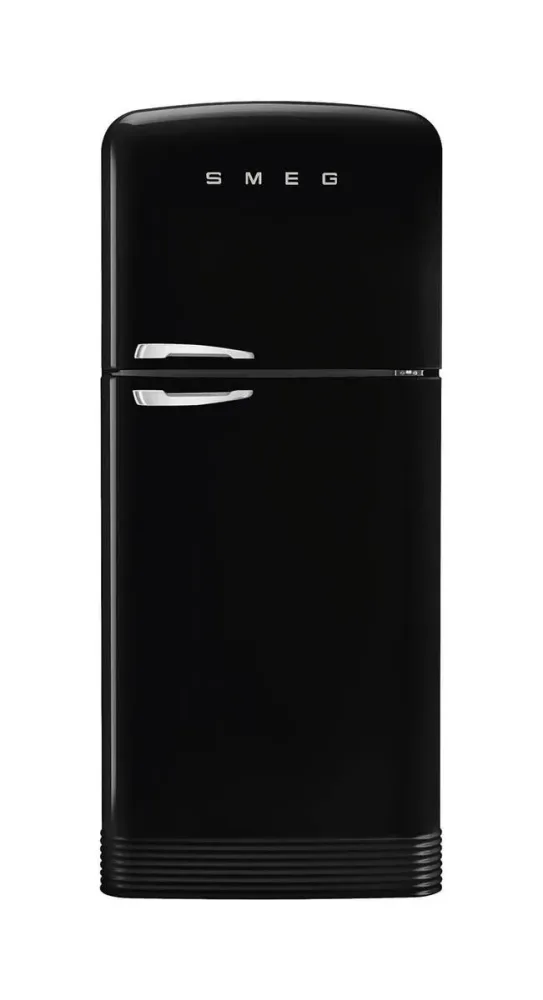 Smeg FAB50RBL5 Kühl-Gefrierkombination – Kühlschrank mit Gefrierfach freistehend – schwarz