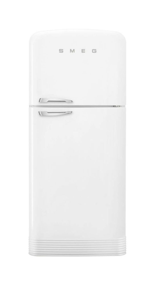 Smeg FAB50RWH5 Kühl-Gefrierkombination – Kühlschrank mit Gefrierfach freistehend – weiss