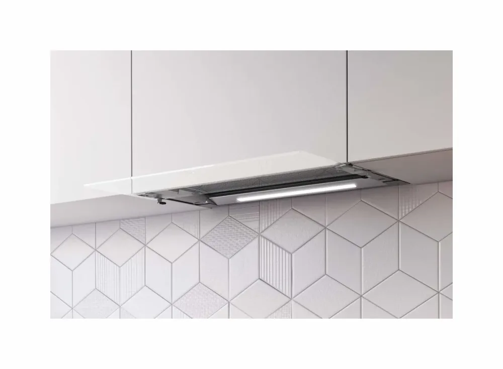 Wesco EVM 211-55 Abluft Dunstabzugshaube 55cm – Einbau Dunstabzug – glas