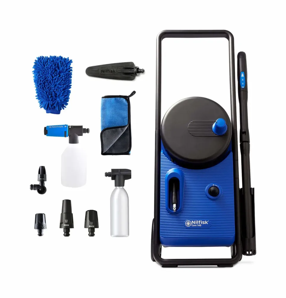 Nilfisk Core 140-8 Power Control Premium Hochdruckreiniger – blau / schwarz
