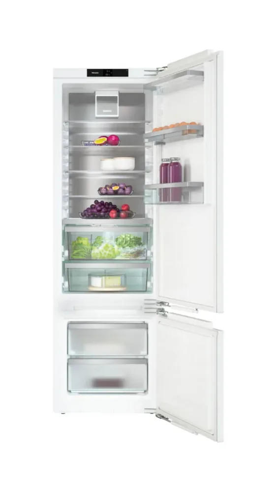 Miele KF 7772 B RE Kühlschrank mit Gefrierfach vollintegriert – Einbaukühlschrank mit Gefrierfach 60 cm vollintegriert